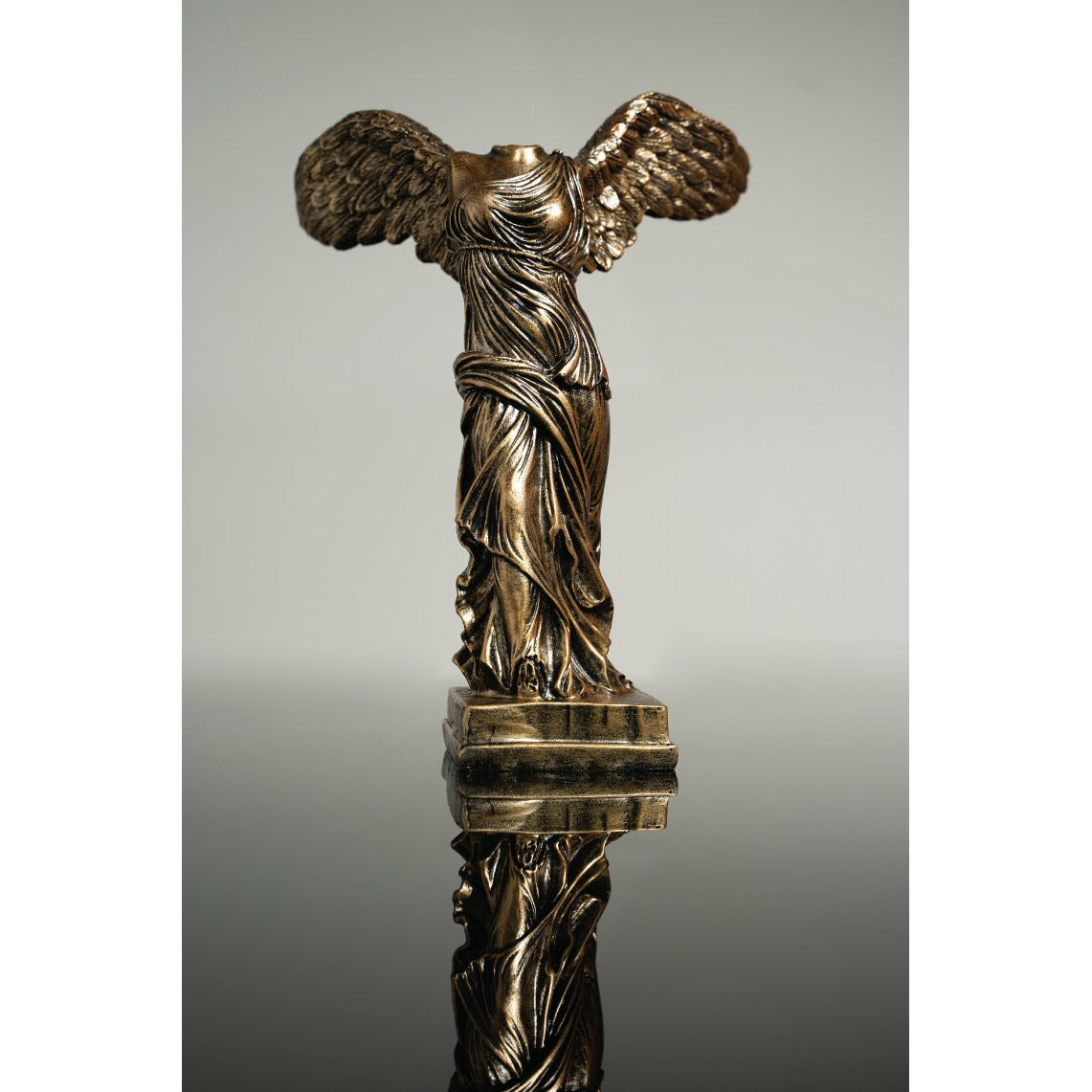 Brass Nike Sculpture - Our Brass Nike Sculpture is a timeless piece that’s an icon of Greek mythology. Nike is known to be the goddess of victory.